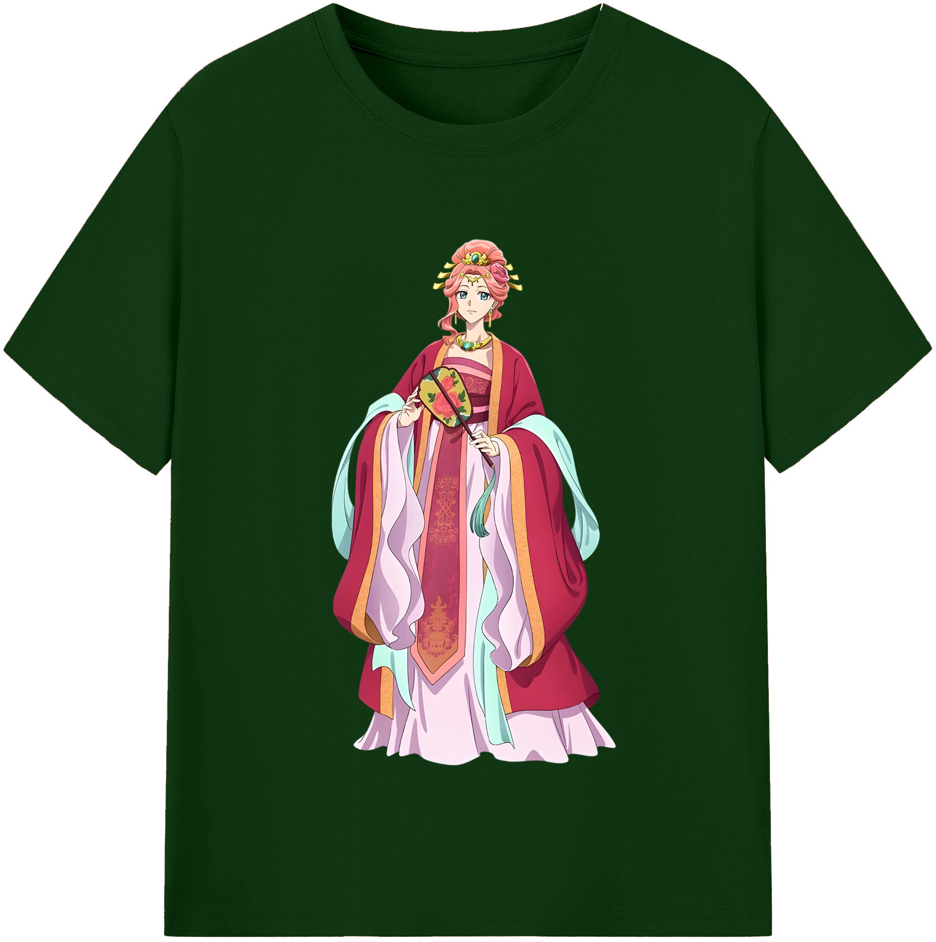 （画像用） 薬屋のひとりごと The Apothecary Diaries 綿100％半袖Tシャツ（フロントプリント）